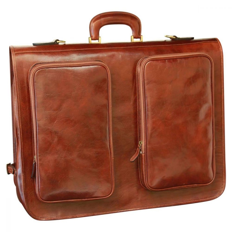 Old Angler exklusiver Leder-Kleidersack-1 Old Angler exklusiver Leder-Kleidersack-1